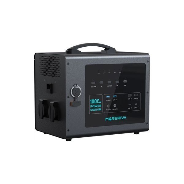 Зарядна станція Marsriva MP10 V3 1000W 1008Wh (MP10V3_MARSRIVA) U1184960 фото
