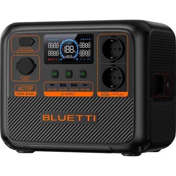 Зарядна станція BLUETTI AC70P 1000W (AC70P) U0930844 фото