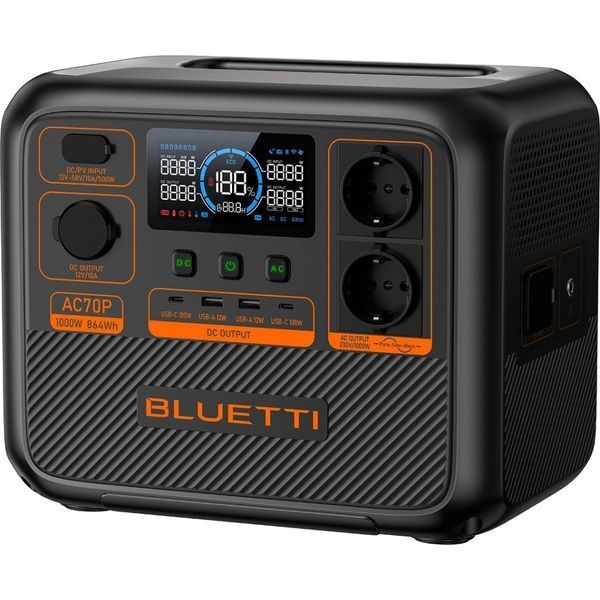 Зарядна станція BLUETTI AC70P 1000W (AC70P) U0930844 фото