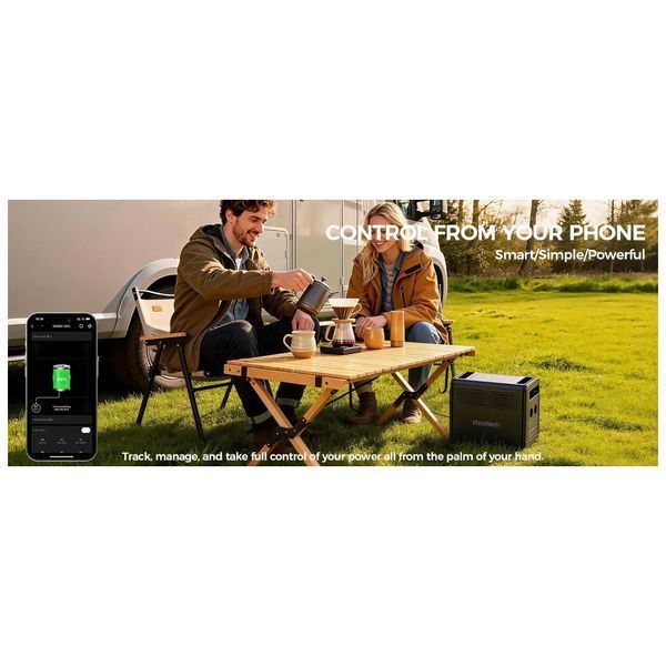 Зарядна станція Choetech BS0068 1200W 1024Wh (BS068) U1169388 фото