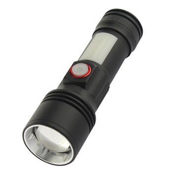 Ліхтар Quantum Adept 10W LED zoom +COB з USB (QM-FL1031) U0943426 фото