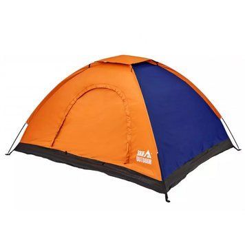 Намет двомісний Adventure I 200x150 cm Orange/Blue U0564072 фото