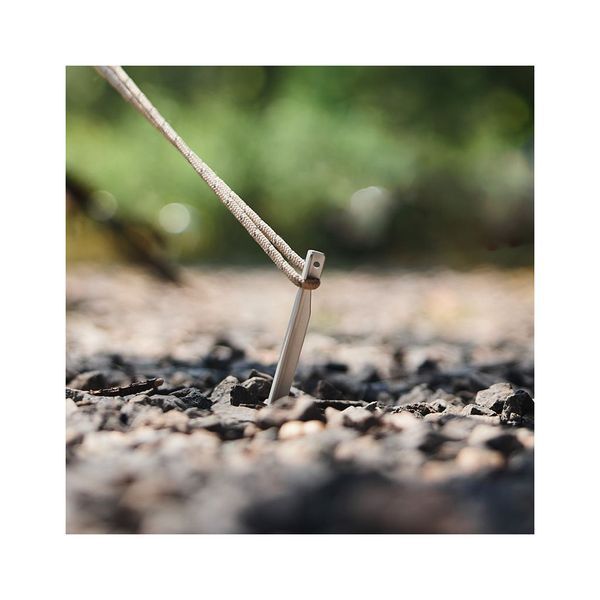 Комплект колышков Naturehike CNK2300ZP016 20 см сріблясті 8 шт (6976023925030) U0928808 фото