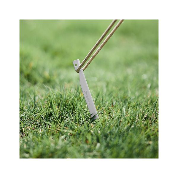 Комплект колышков Naturehike CNK2300ZP016 20 см сріблясті 8 шт (6976023925030) U0928808 фото