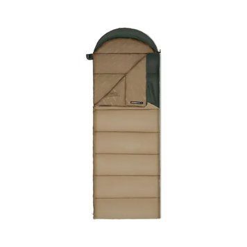 Спальный мешок Naturehike з капюшоном Sunny Day PL02 U450 CNK2550WS028, (3,9&deg;C), правий, коричнево-зелений (6977465868435) U1132801 фото