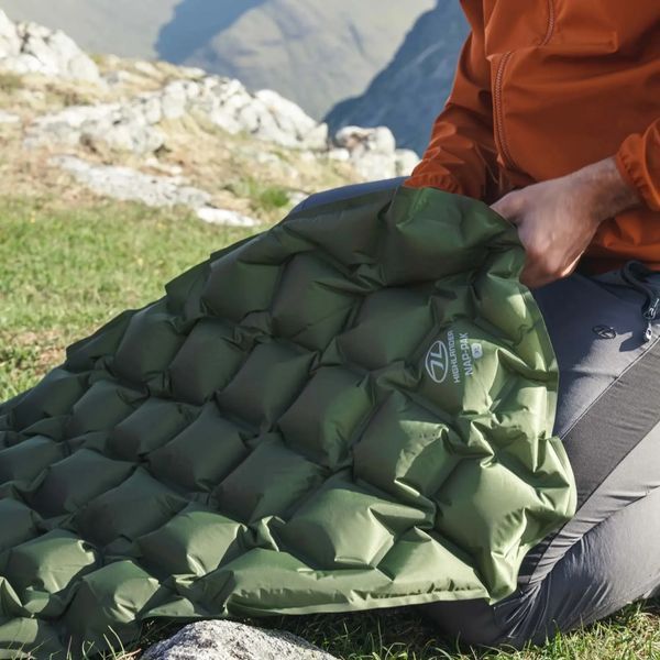 Трекінговий надувний килимок Highlander Nap-Pak XL U0884186 фото